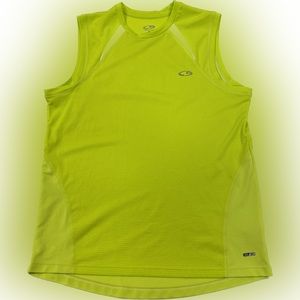 C9 Running vest. Fluorescent yellow. Medium.